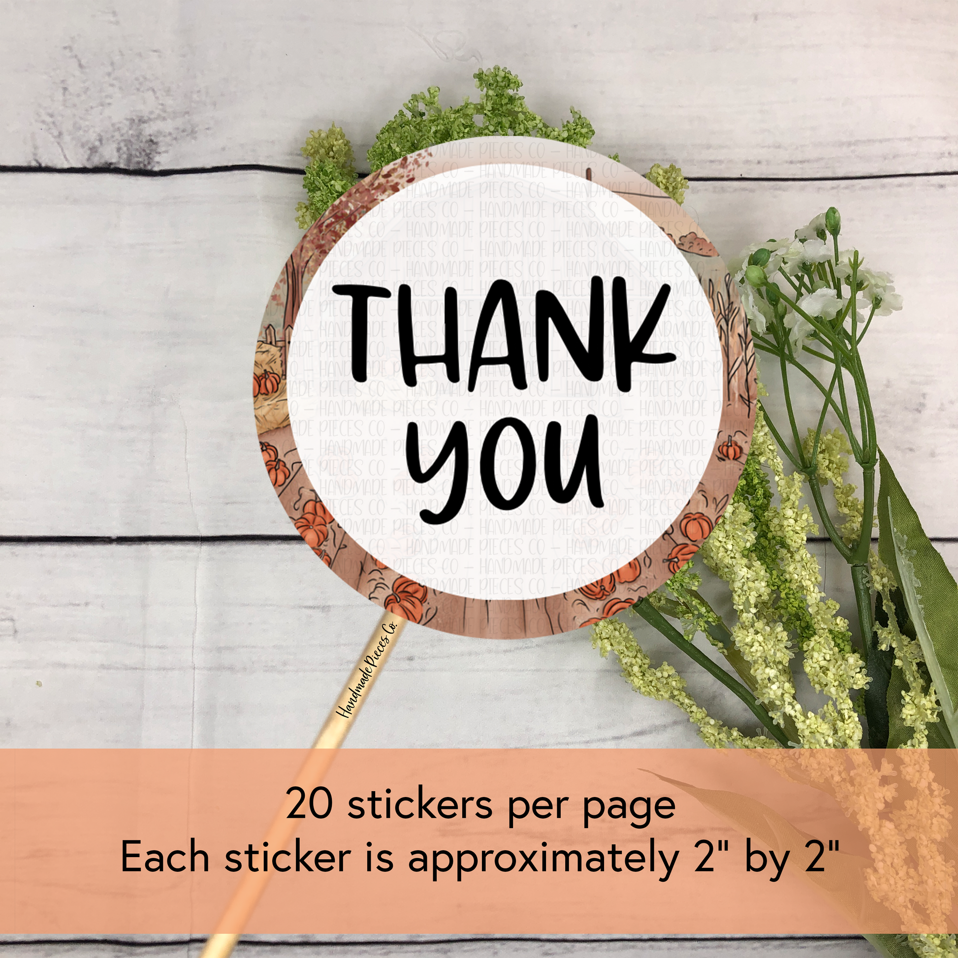 Fall Packaging Sticker