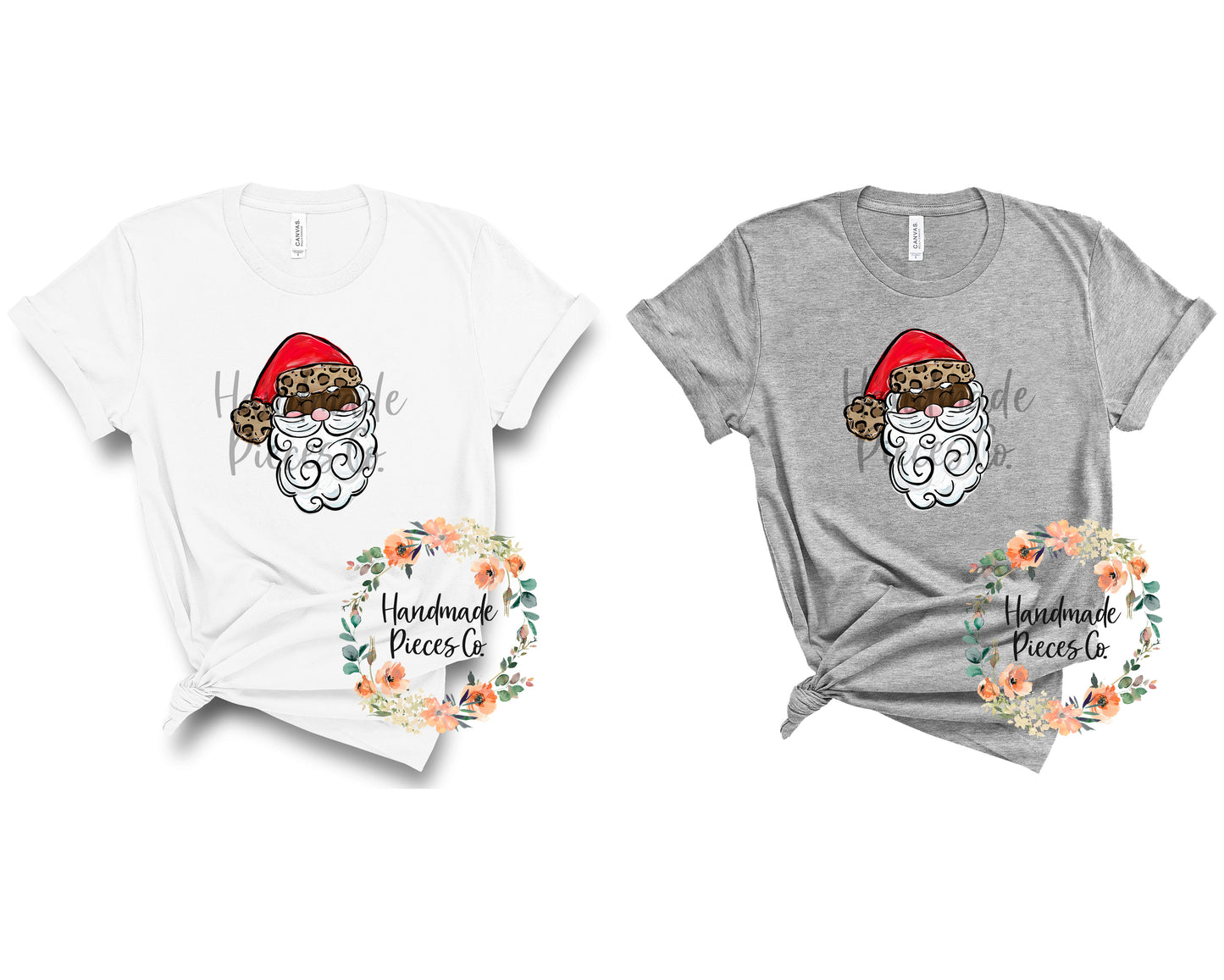 Santa, Dark Skin -  Sublimation or HTV Transfer