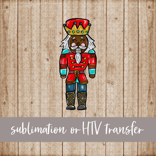 Nutcracker, Dark Skin -  Sublimation or HTV Transfer