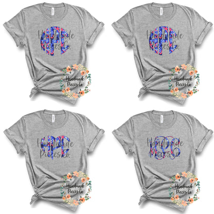 Seashell and Starfish Monogram - Multiple Styles - Digital Download