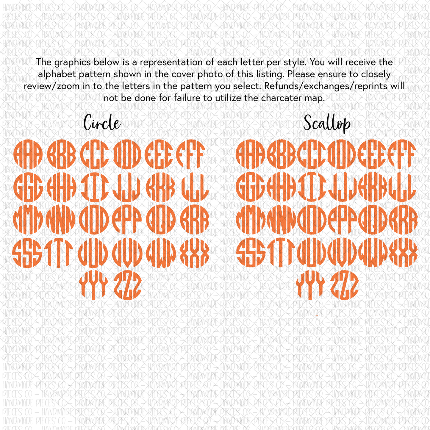 Leopard Skulls Monogram, Light Leopard - Sublimation or HTV Transfer