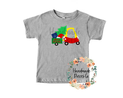 Christmas Coupe, Boy - Sublimation or HTV Transfer