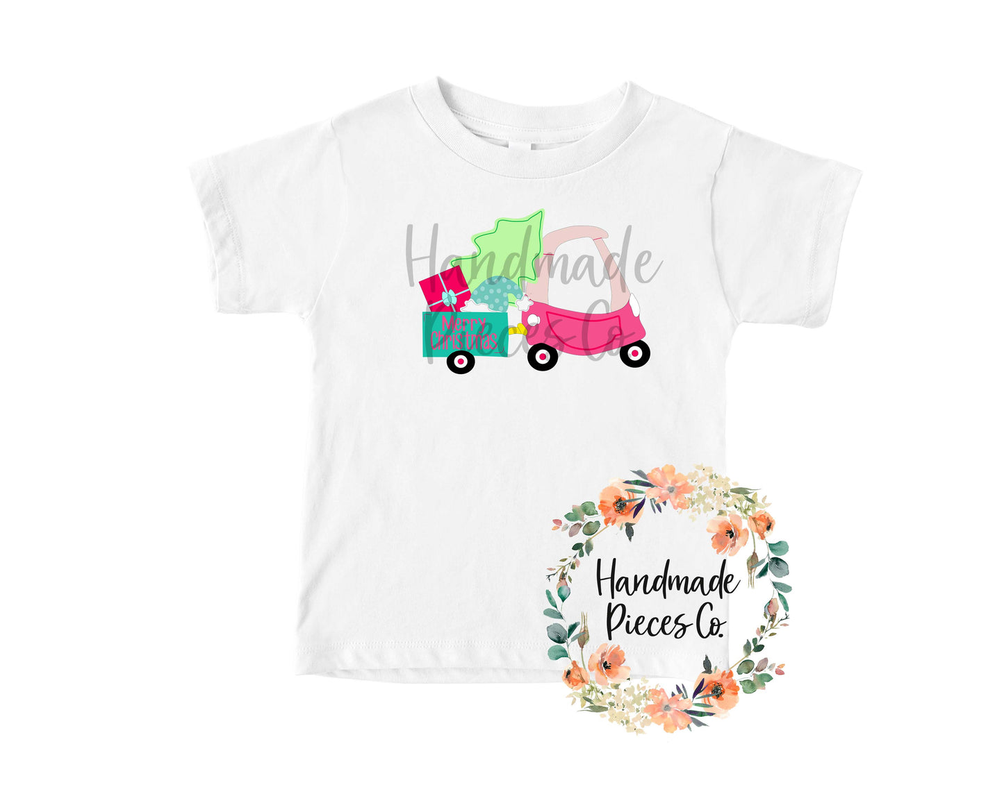 Christmas Coupe, Girl - Sublimation or HTV Transfer