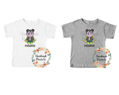 Dracula, Girl - Name Optional - Sublimation or HTV Transfer