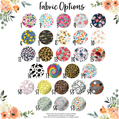 Lucky Applique Embroidered T-Shirt, Arched - Youth/Adult