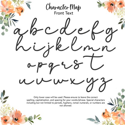 Create Your Own Two Text Overlay Embroidered Garment - Adult