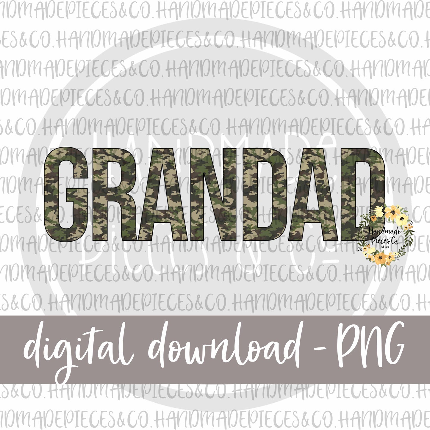 Grandad, Camouflage - Digital Download