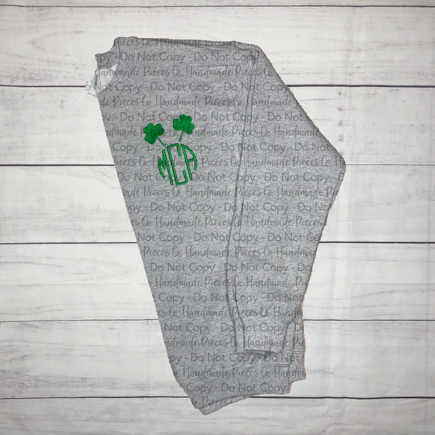 Shamrock Monogram Embroidered Garment - Youth/Adult