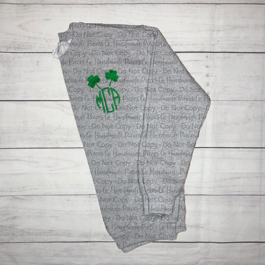 Shamrock Monogram Embroidered Garment - Youth/Adult