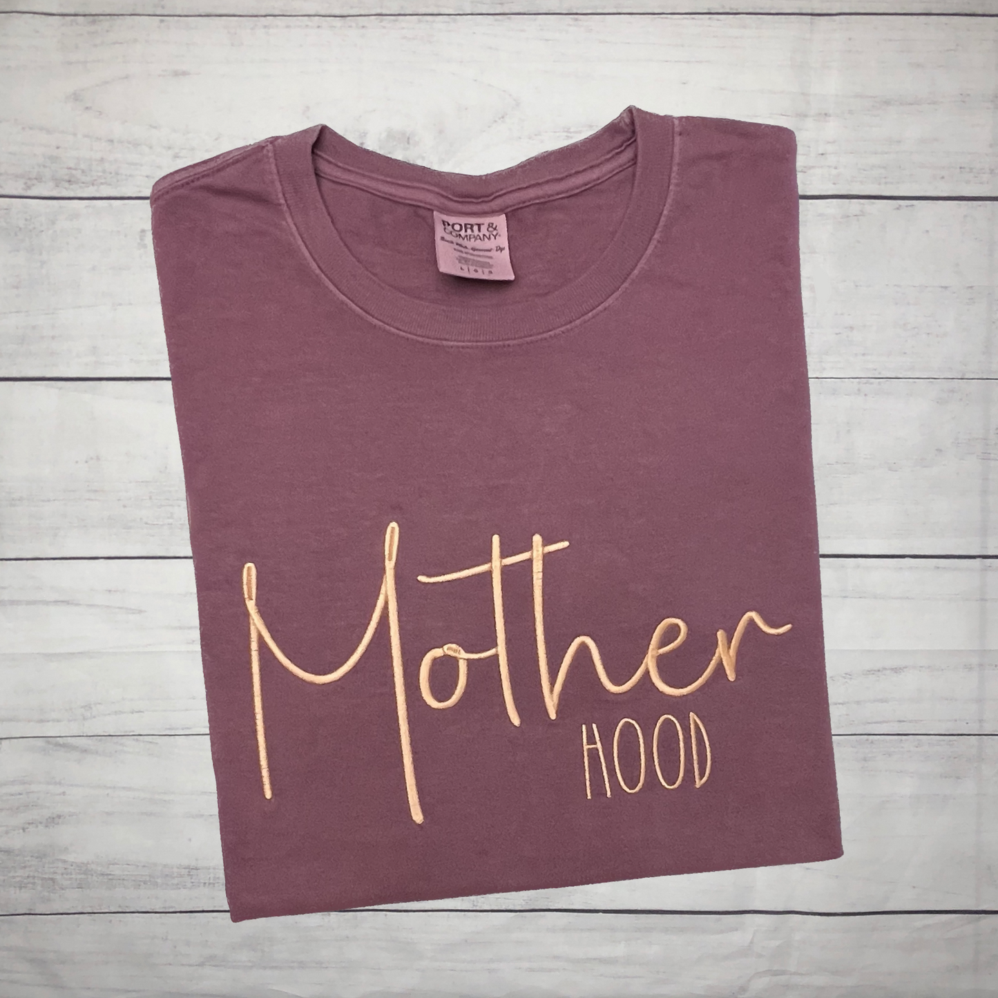 Motherhood Embroidered Garment - Adult