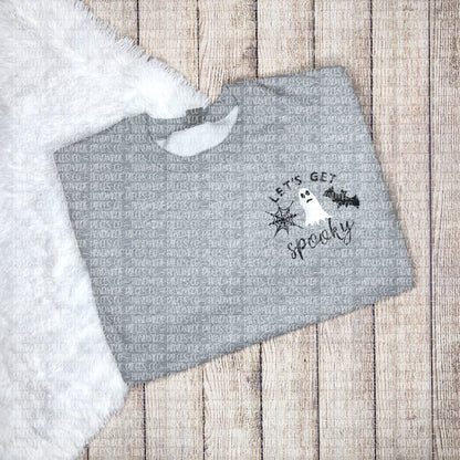 Let's Get Spooky Embroidered Garment - Adult