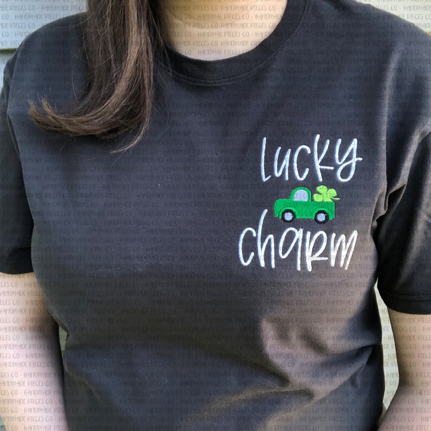 Lucky Charm Mini Truck Embroidered Garment - Youth/Adult