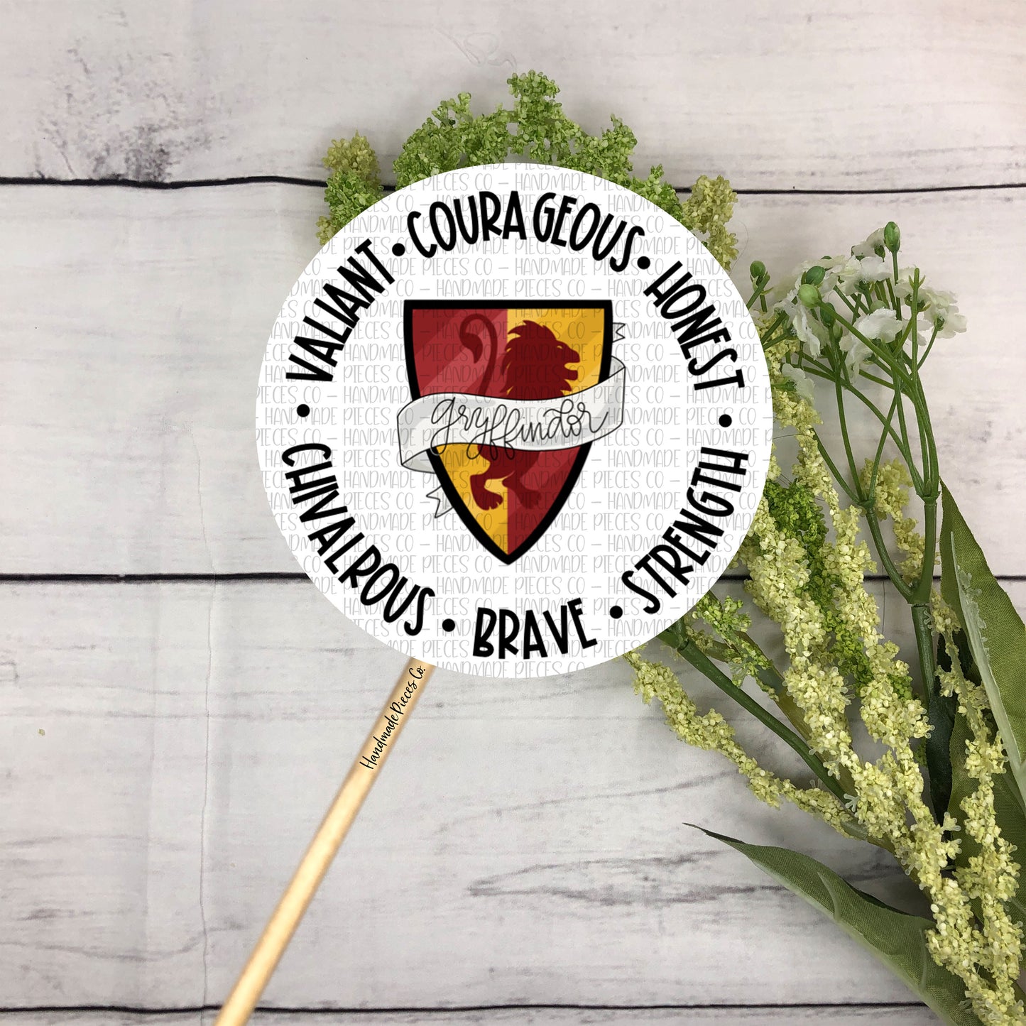 Magical 10 Packaging Sticker, Red House