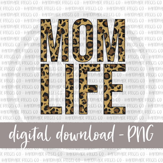 Mom Life, Leopard  - Digital Download