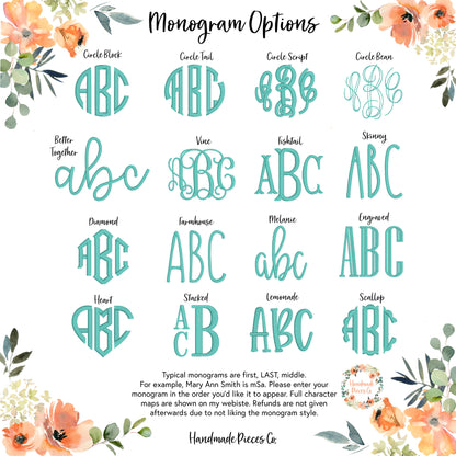 Star Frame Embroidered Monogram T-Shirt, Adult