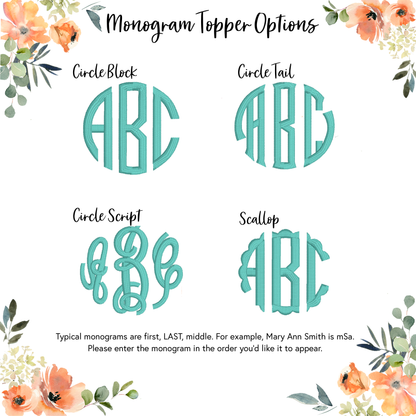 Shamrock Monogram Embroidered Garment - Youth/Adult