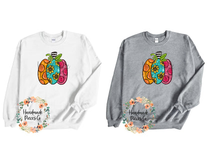 Colorful Pumpkin - Sublimation or HTV Transfer