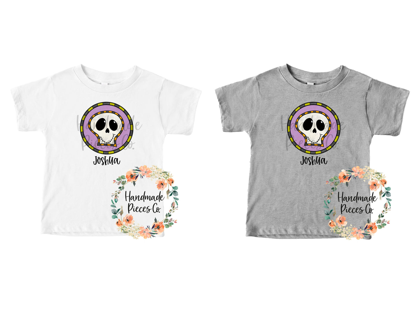 Skeleton, Frame - Name Optional - Sublimation or HTV Transfer