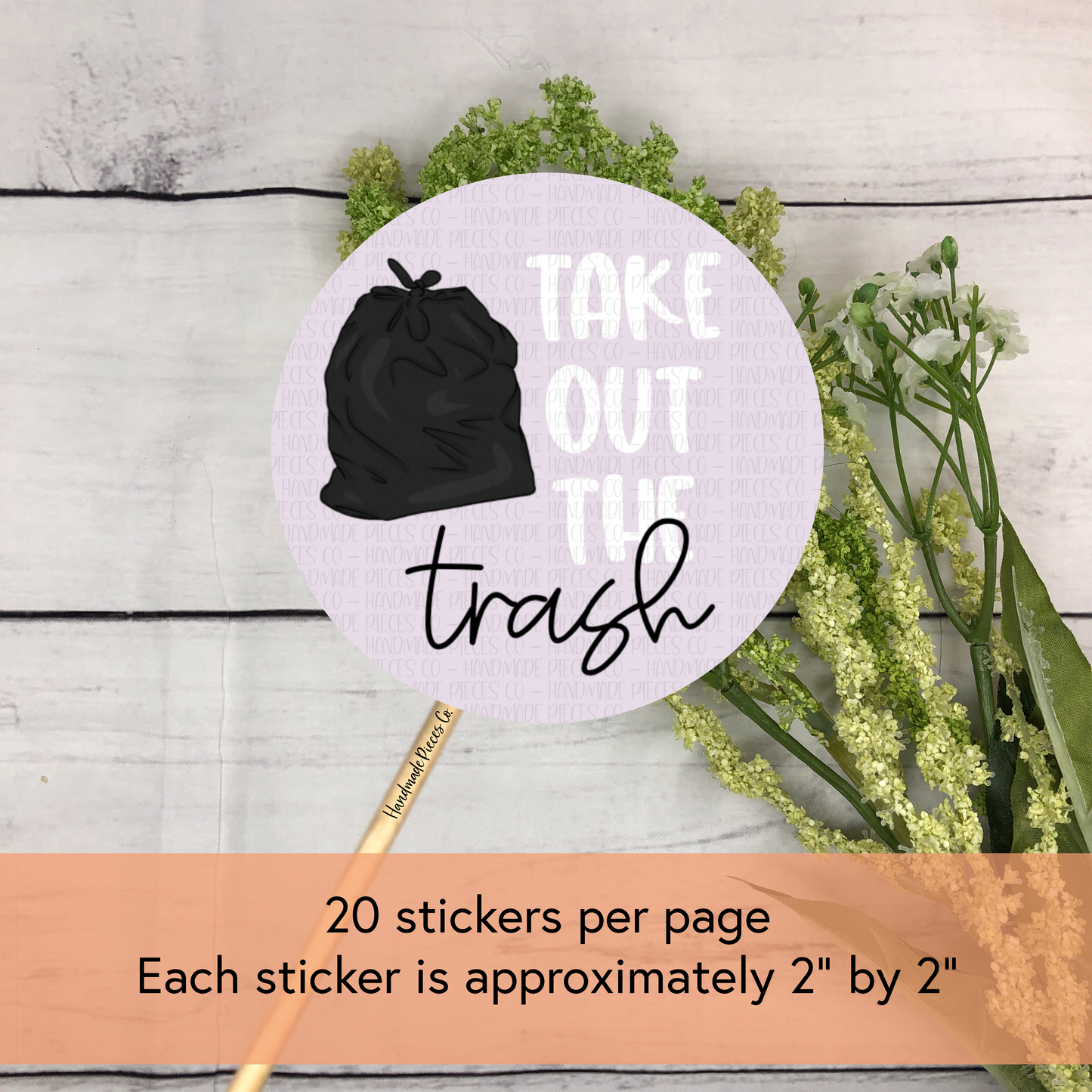 Take Out the Trash, Spring Cleaning Theme