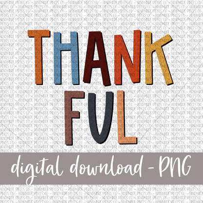 Thankful, Version 2 - Digital Download