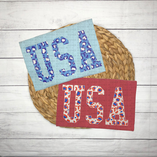 USA Patterned Graphic T-Shirt - Youth/Adult