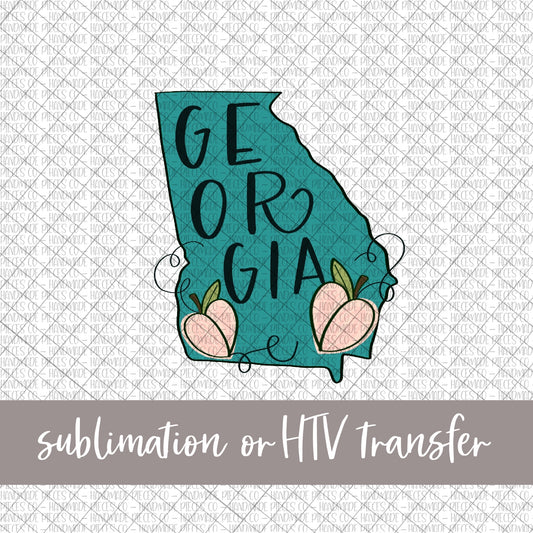 Georgia - Sublimation or HTV Transfer