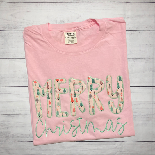 Merry Christmas Adult Unisex Short Sleeve TShirt - Ready to Ship