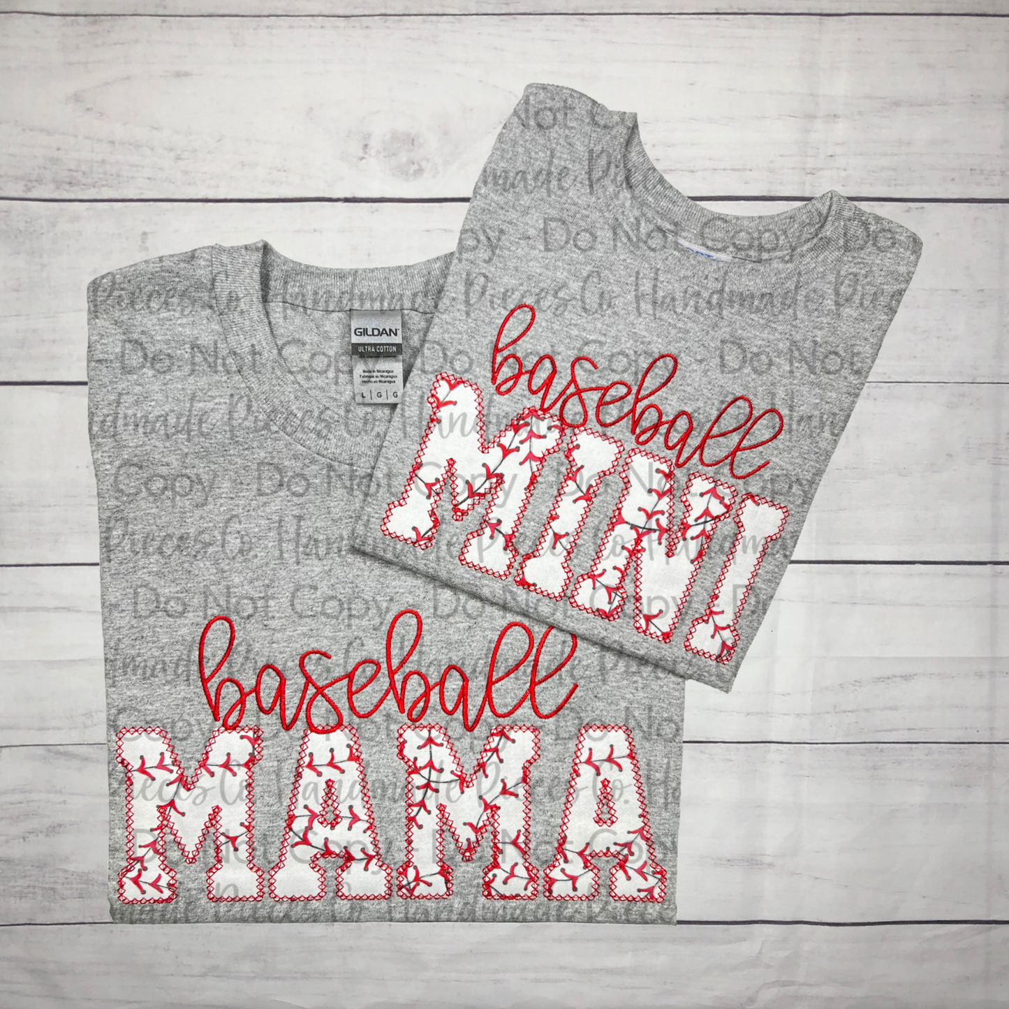Sports Mama/Mini Embroidered Applique Garment - Youth/Adult