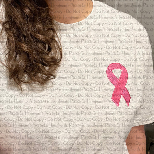 Awareness Ribbon Embroidered Garment - Adult