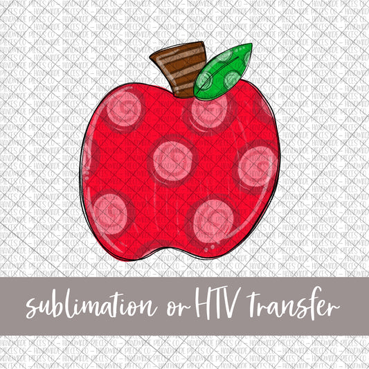 Apple - Sublimation or HTV Transfer