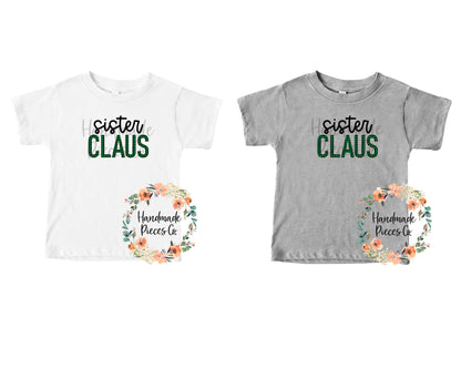 Sister Claus, Green Buffalo Plaid - Digital Download