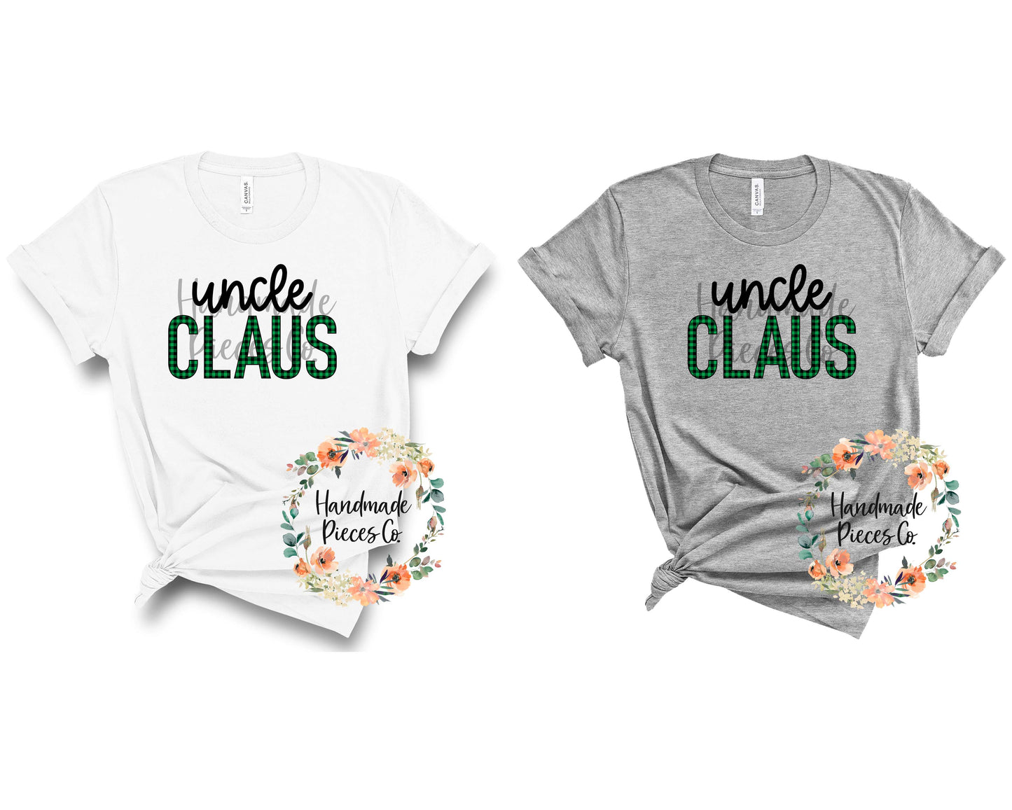 Uncle Claus, Green Buffalo Plaid - Digital Download